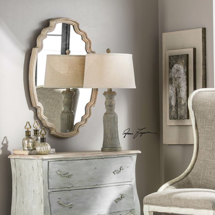 Uttermost Ludovica Aged Wood Mirror